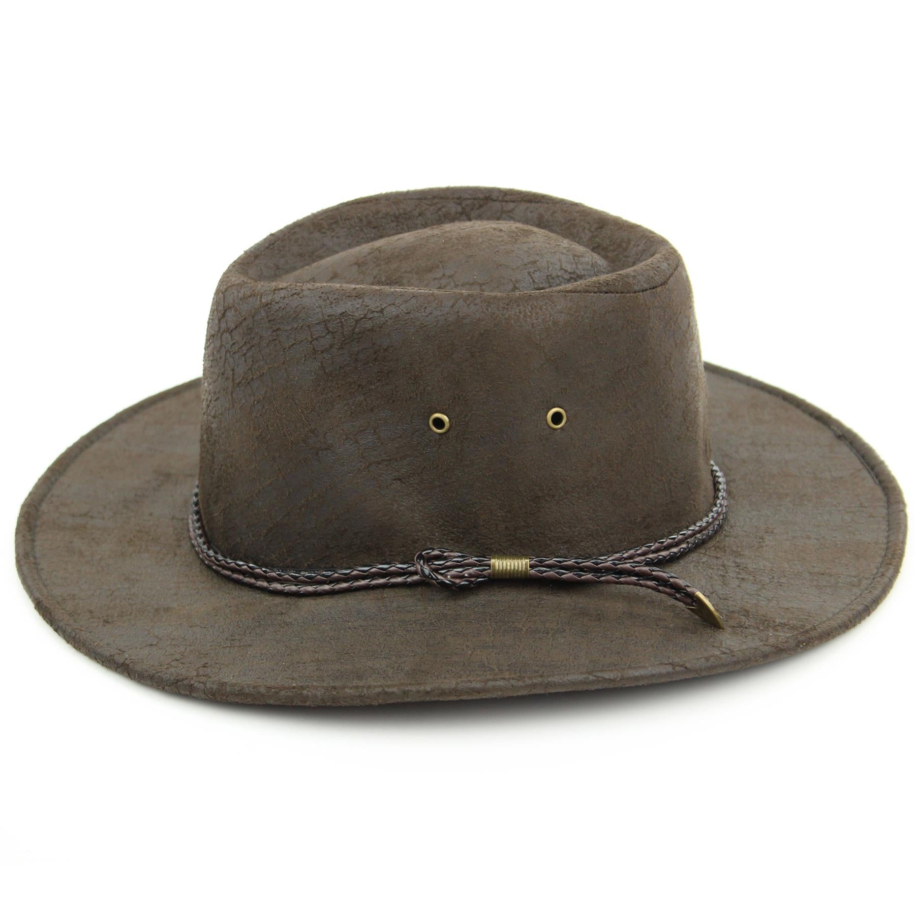 Australian Cowboy Bush Hat - Brown (59cm)