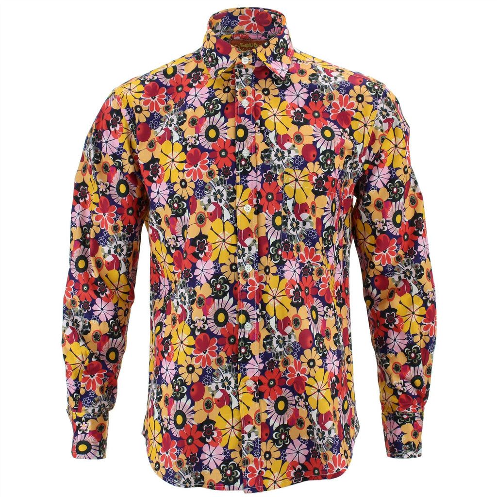 Louis Vuitton LV x YK Psychedelic Flower Tailored Jacket Grey. Size 52