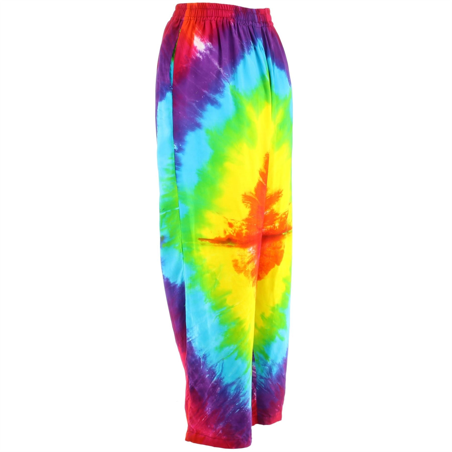 Bali Rayon Trousers - Rainbow