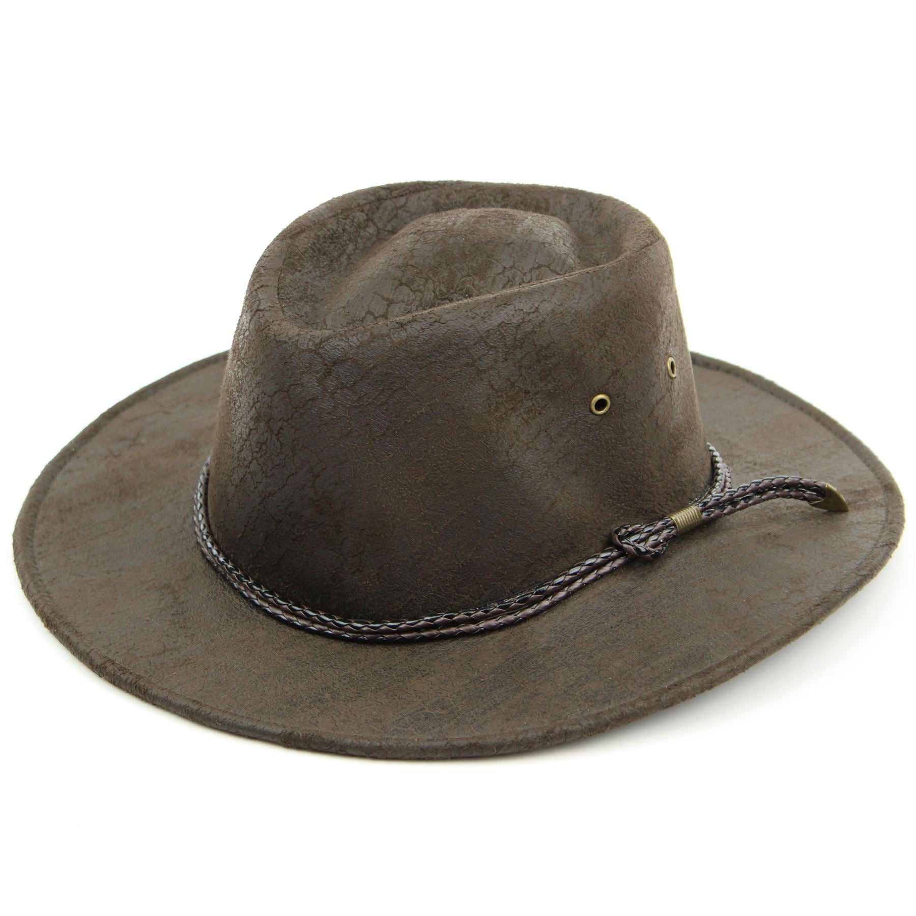 Australian Cowboy Bush Hat - Brown (59cm)