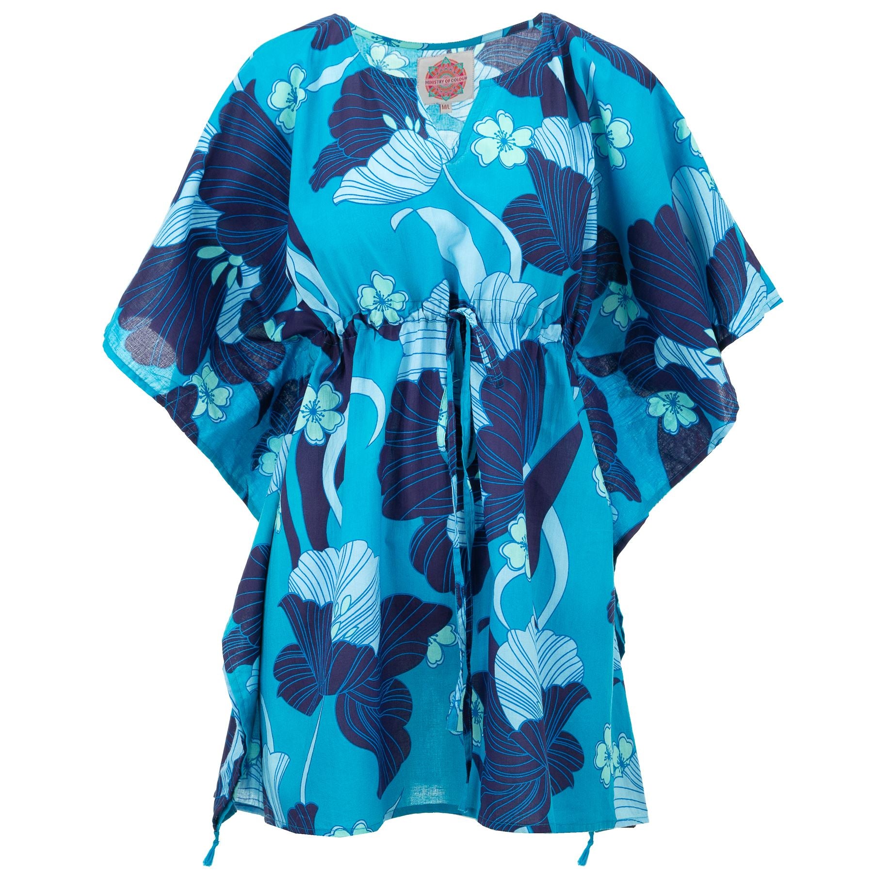 Beach Kaftan Cover-Up - Blue Dream