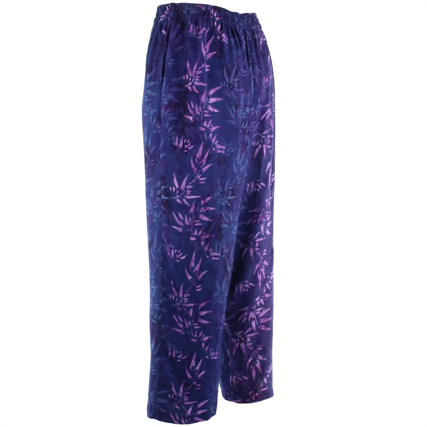 Bali Rayon Trousers - Purple