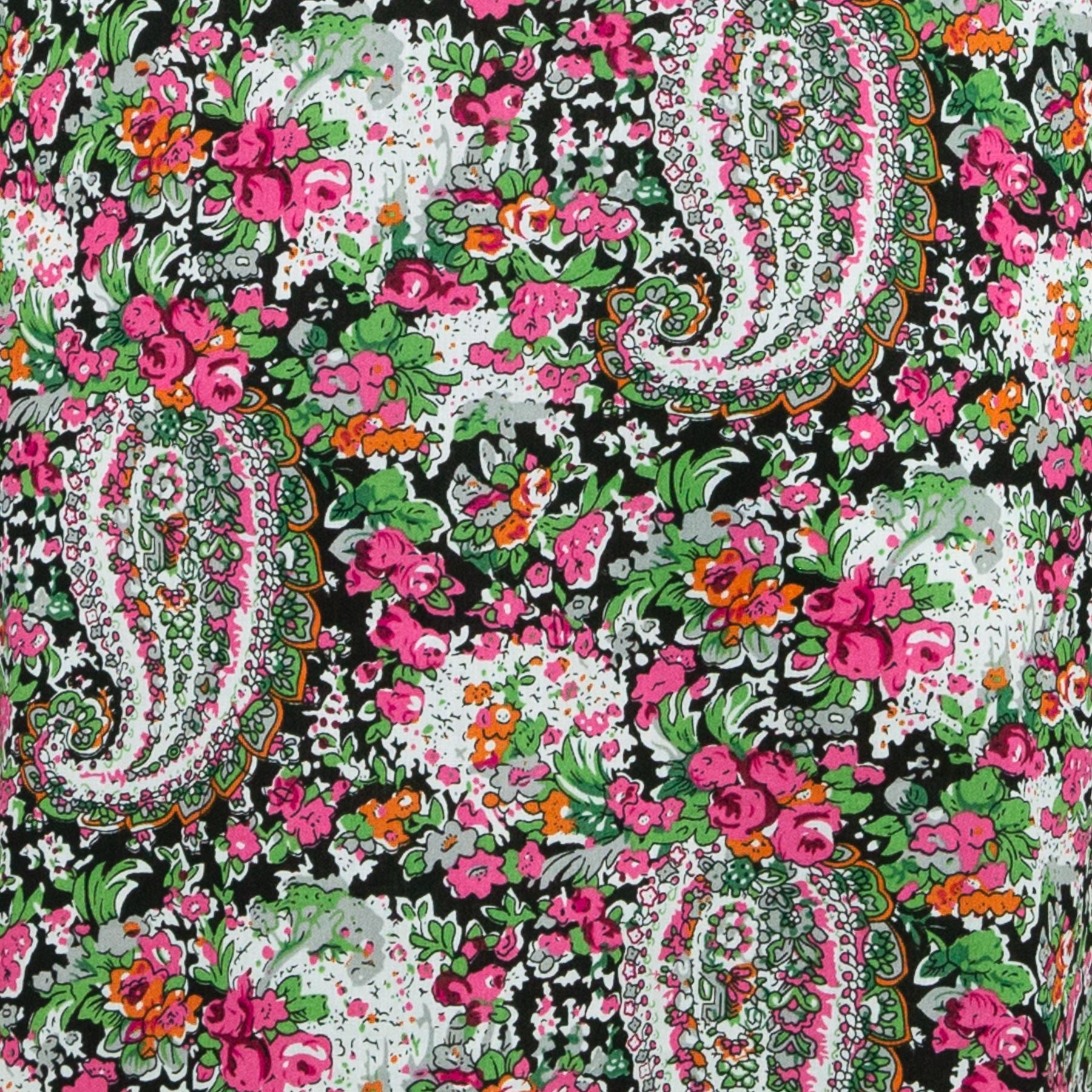 Crossover Dress - Paisley Floral