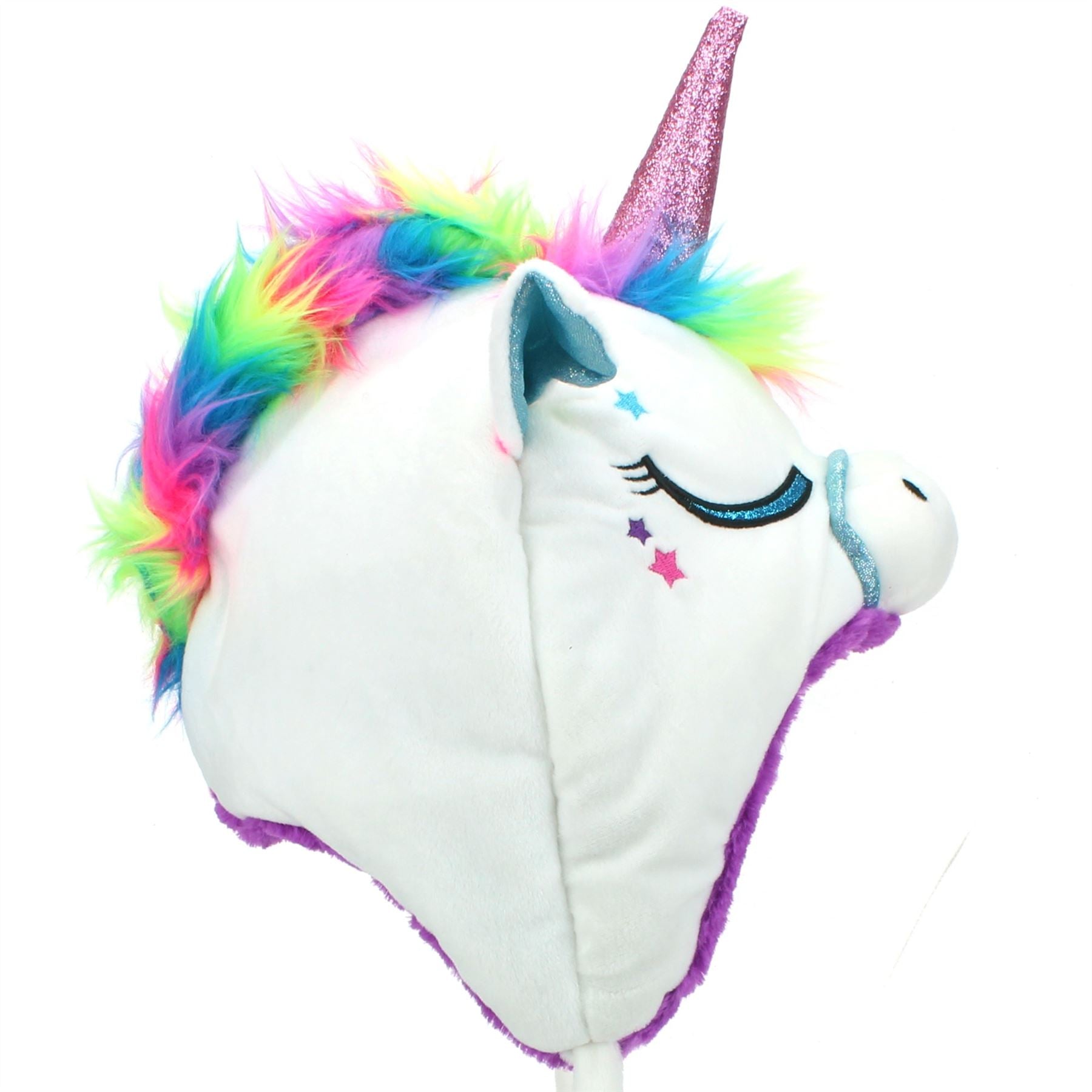 Childrens Character Hat - Unicorn - White