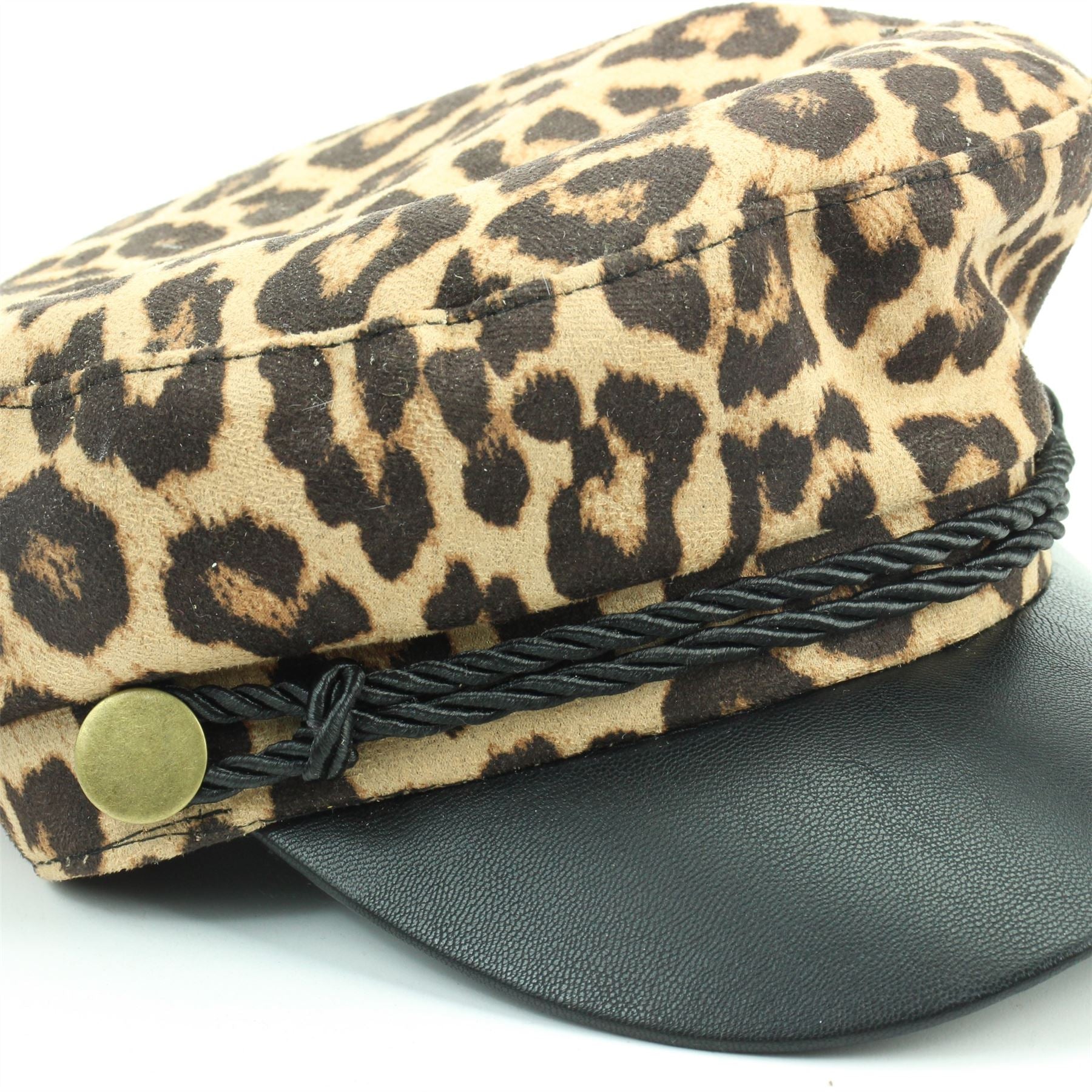 Captain's Breton Cap - Leopard