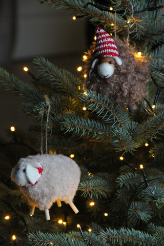 Sheep Christmas decorations
