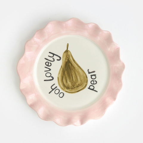 lovely pear plate