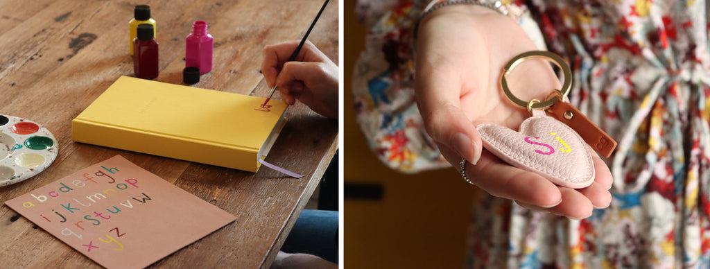 Initialling by hand