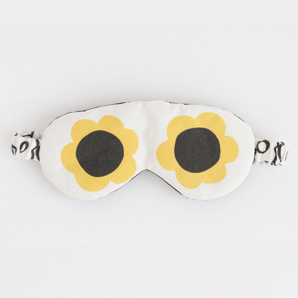 Flower Eyes Cotton Eye Mask In Pouch – Caroline Gardner