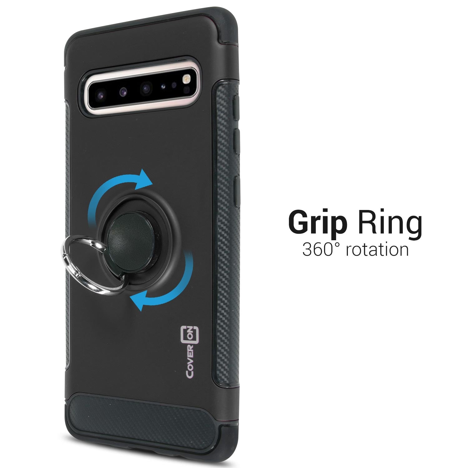 Samsung Galaxy S10 5G Ring Case - Magnetic Car Mount Compatible Magn – Case