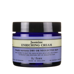 organic jasmine enriching facial cream for dry skin type