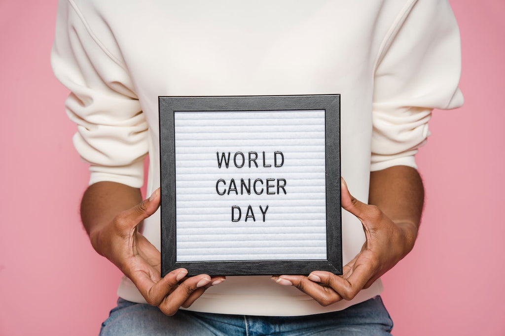 World Cancer Day sign