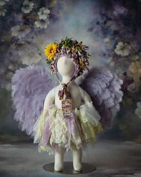 Lavender Baby Angel Wings-Ready to Ship