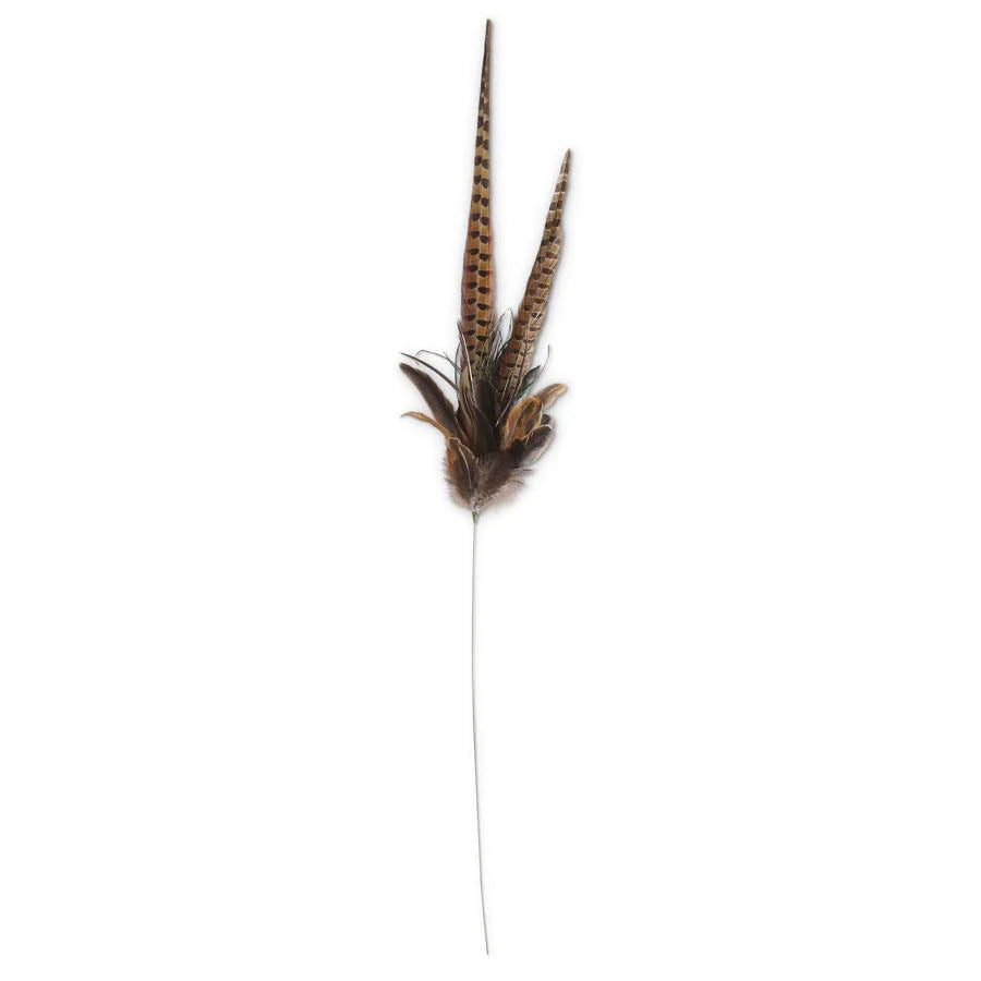 38.5" Mixed Pheasant Feather Spray