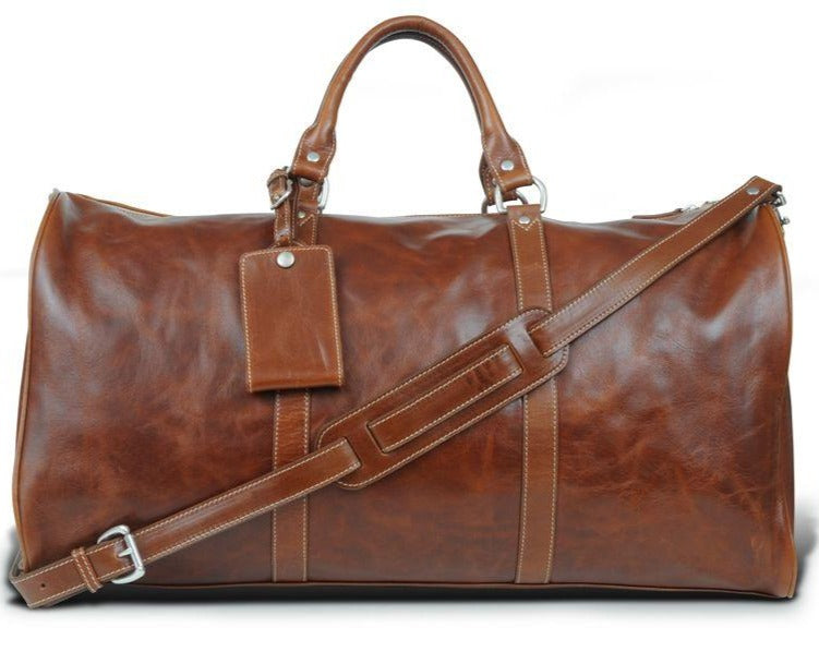 leather cabin bag