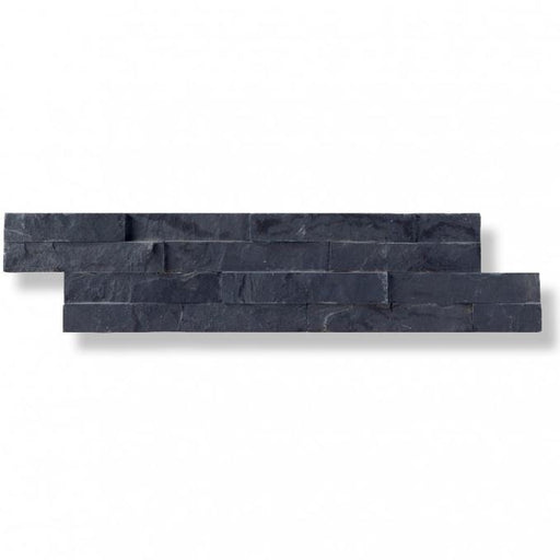 black stone wall tile