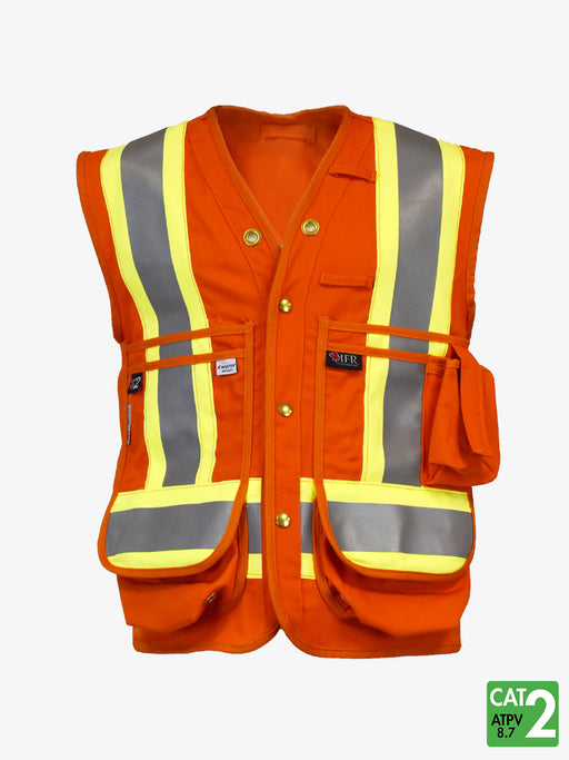 Non-FR Locomotive Engineer O.C.U. Vest by IFR Workwear - Style 
