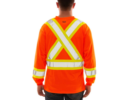 Yellow Hi-Vis Universal Economy Traffic Vest by Ground Force