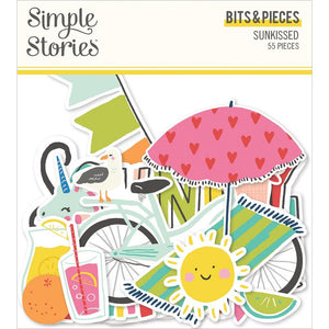 Ephemeras Bits & Pieces - Sunkissed - Simple Stories