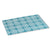 Turquoise Stamp Tile Placemat