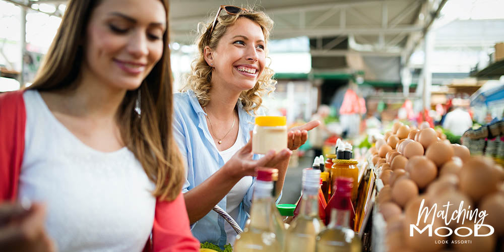 Aller faire ses courses au marché fermier