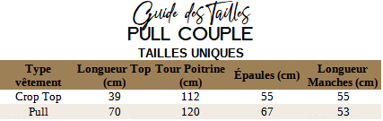 [Guide des Tailles Pull Couple 06]