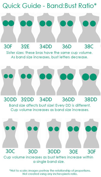 sister sizes bra sizes