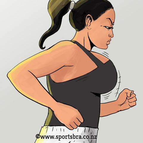 How to avoid breast pain when running