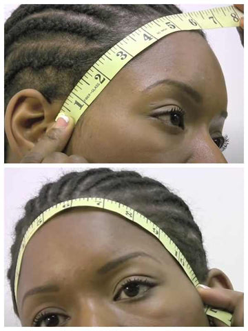 how to measure head for wig