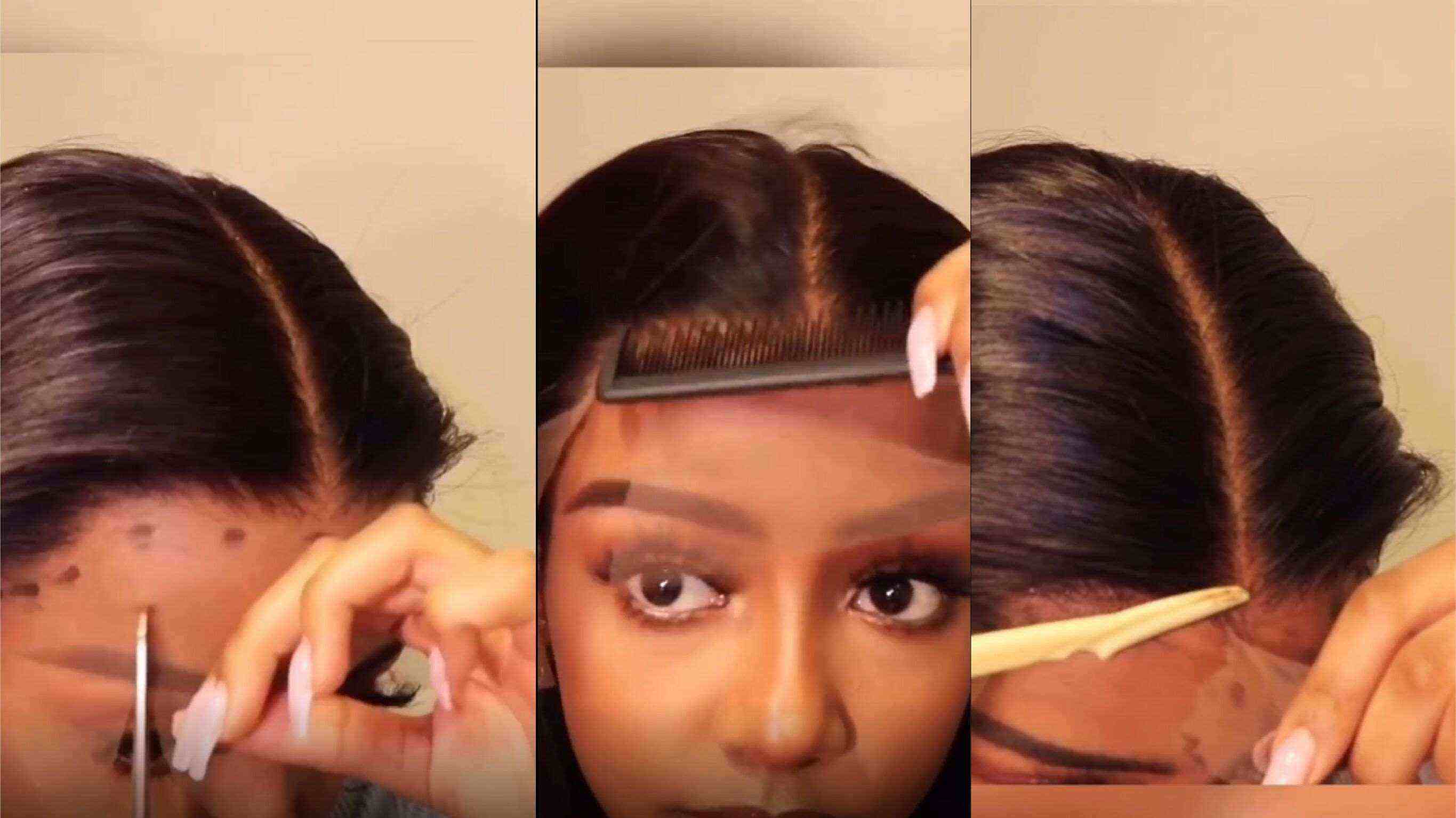 how to cut a lace front wig