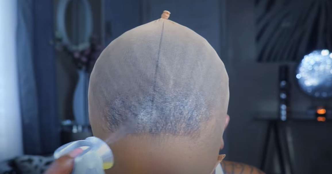 how to put on a wig cap