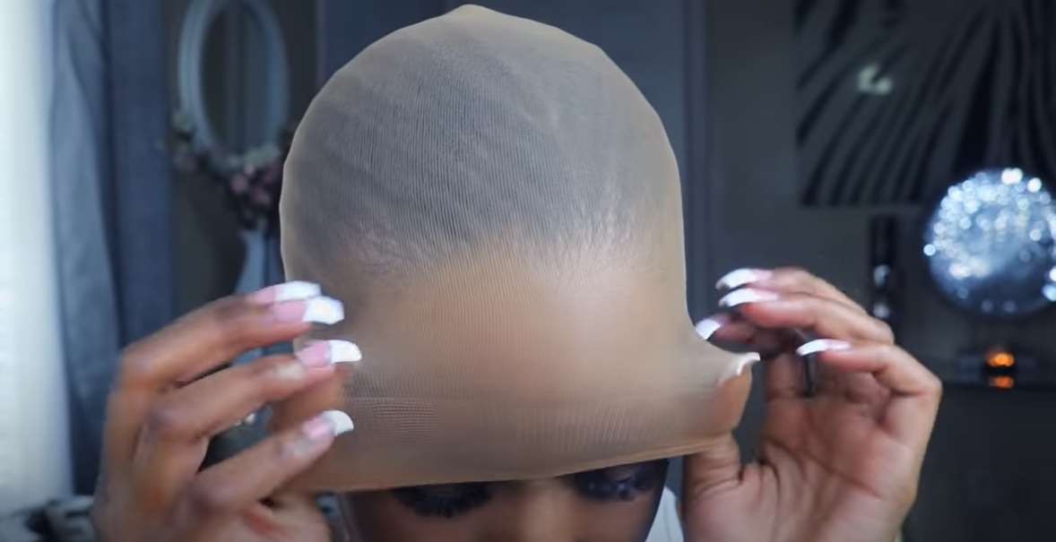 how to put on a wig cap