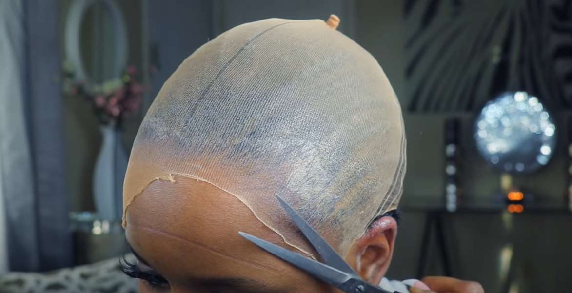 how to put on a wig cap