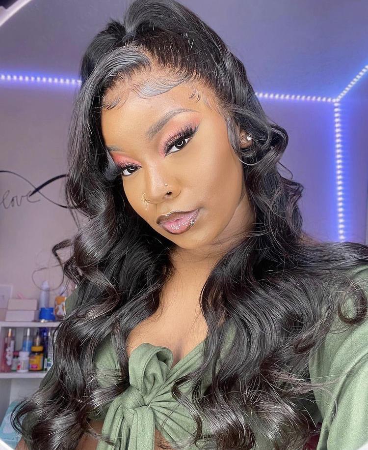 Amazon.com : Body Wave Lace Front Wigs Human Hair 13x4 Lace Frontal Wigs  for Black Women Human Hair, 150% Density Brazilian Virgin Human Hair Wigs  Pre Plucked with Baby Hair Natural Hairline (