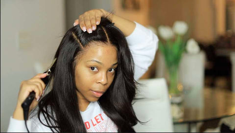 melt lace wig