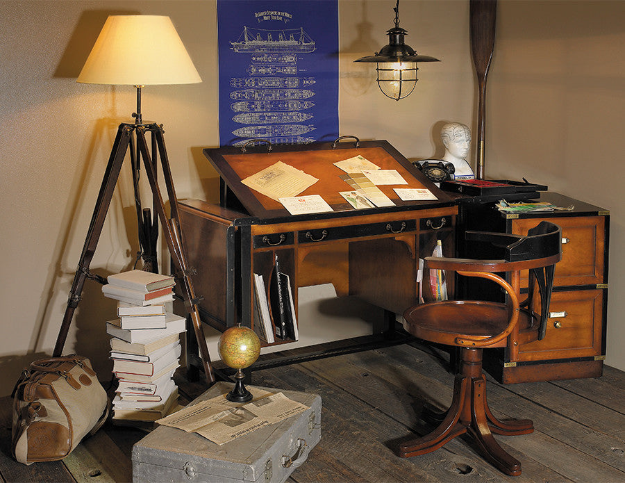 Vintage Style Architect Desk