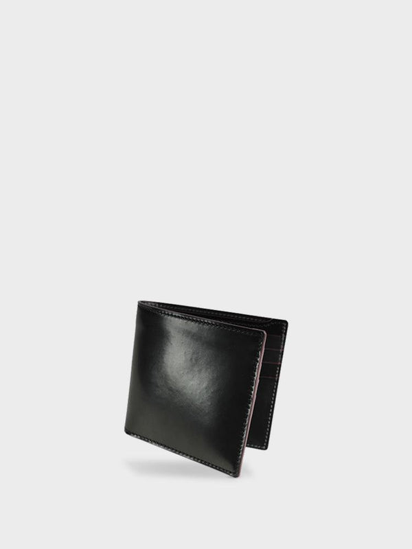 Men's Designer Brown Leather Bifold Wallet in French Calf and