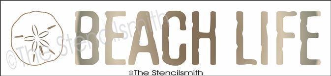 3211 - BEACH LIFE stencil