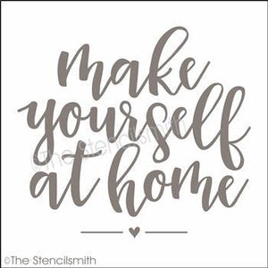 4900 Make Yourself At Home The Stencilsmith