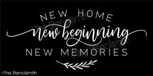 6199 New Home New Beginning The Stencilsmith