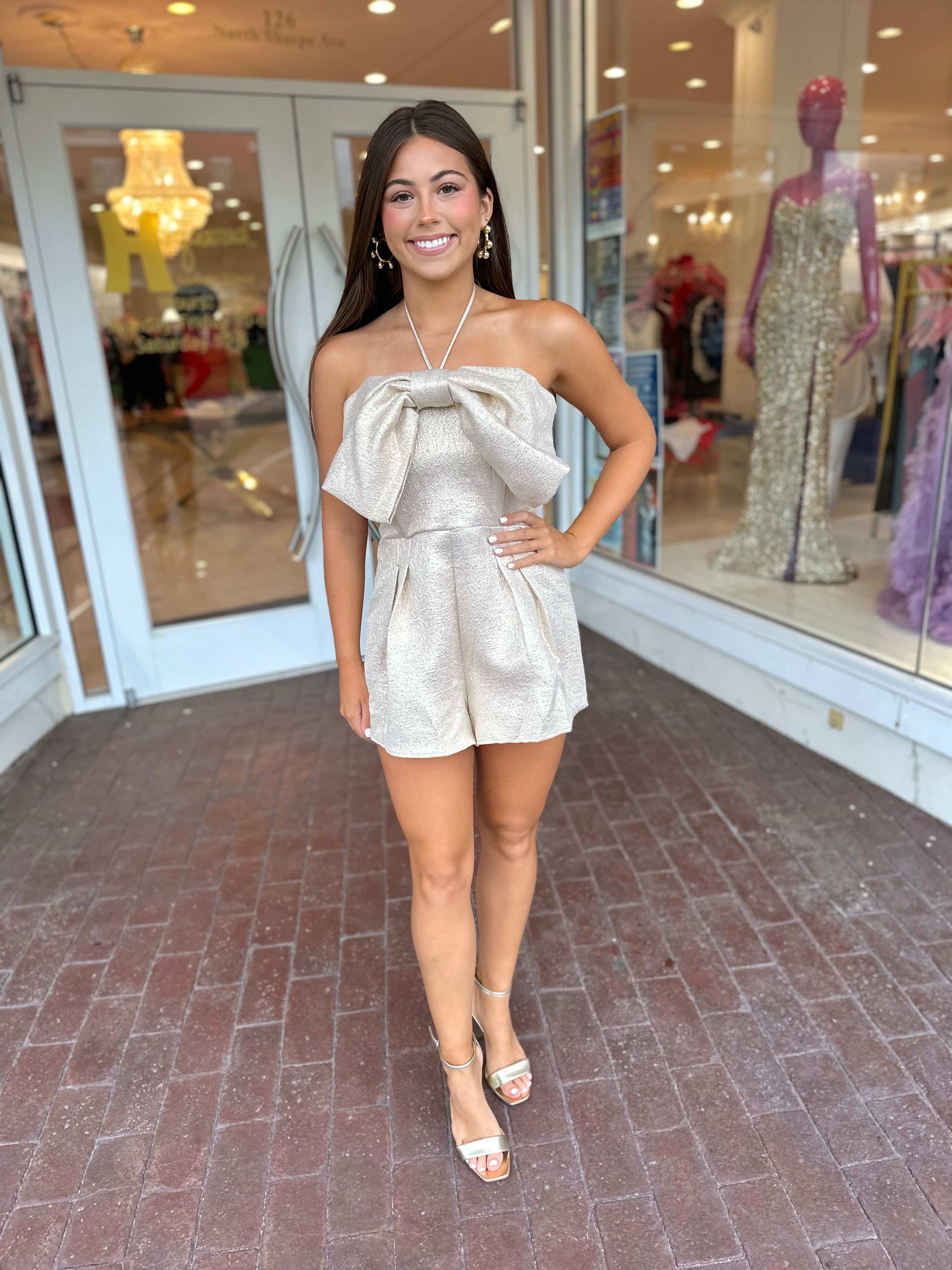 Bow Romper