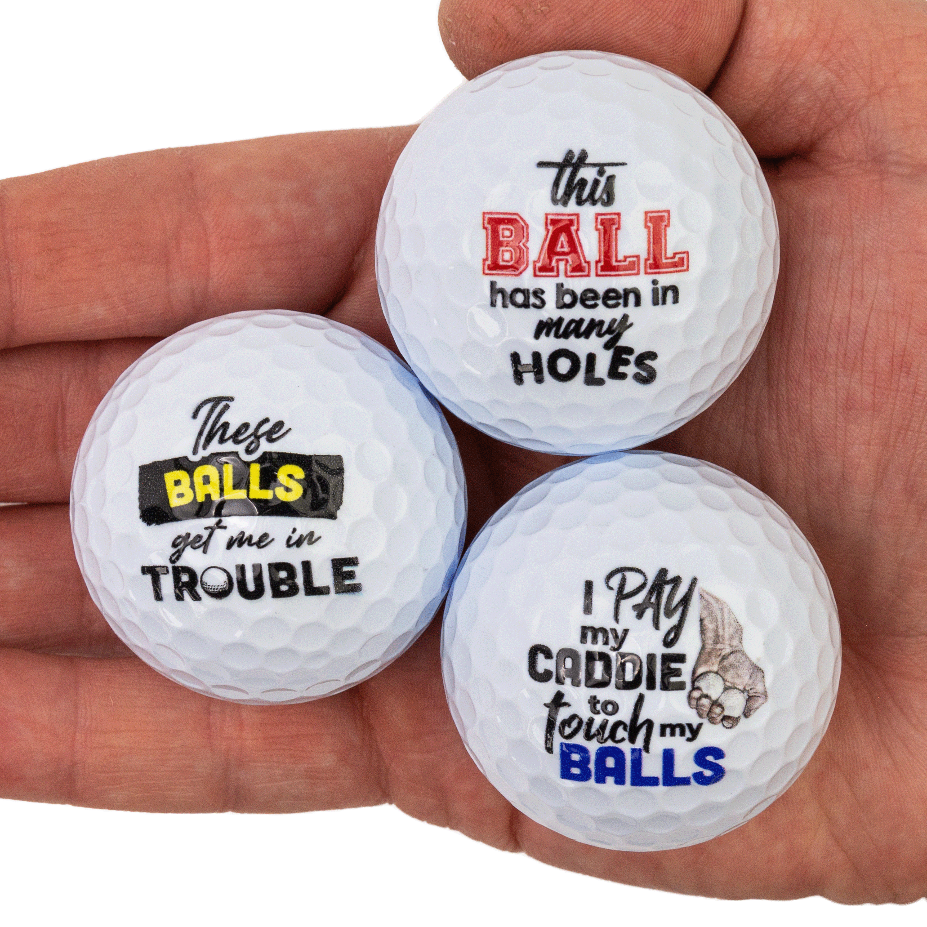 Funny golf terms golf balls, Zazzle