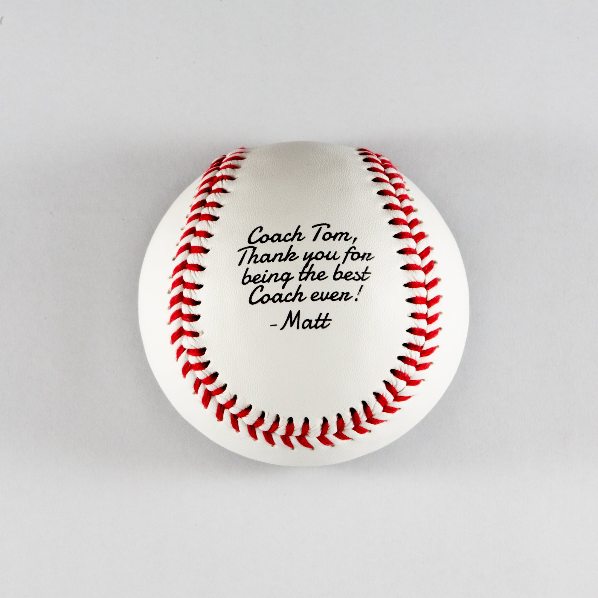 Personal Message, Printed Baseball - Buffalo BottleCraft