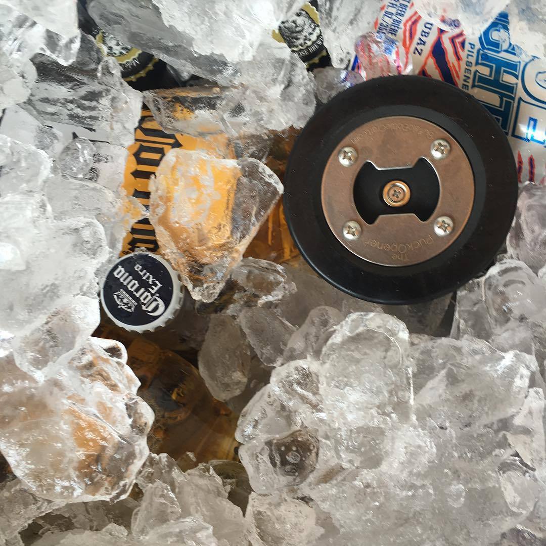 Hockey Puck Can Cooler, Puck Coozie - Buffalo BottleCraft