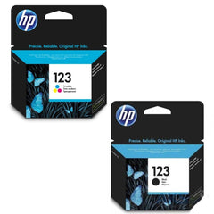 hp 123 color black printer ink delivery kuwait