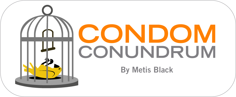 Condom Conundrum by Metis Black Sex Ed Header Image