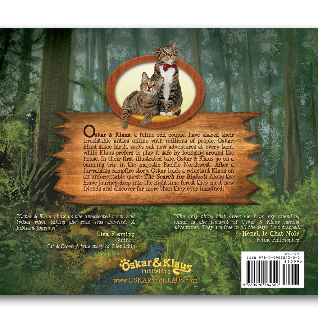 Oskar Klaus The Search For Bigfoot Book