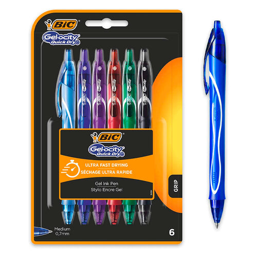 SUBRAYADORES FLUORESCENTES BIC PASTEL (6 COLORES) – Papelería Pillmarq