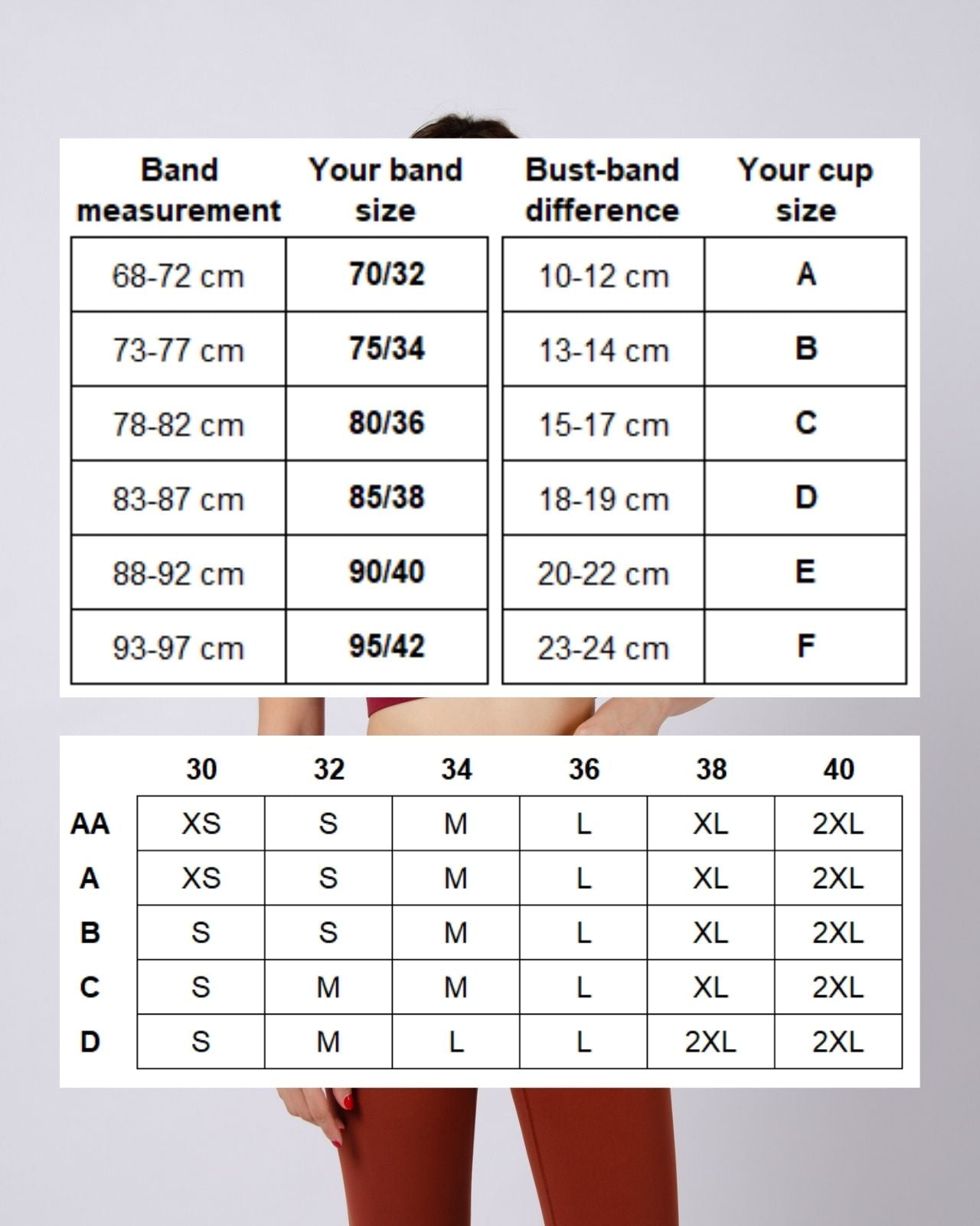 How To Measure Your Bra Size At Home Anya Active