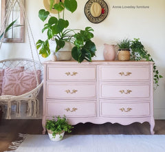 pastel pink sideboard from Annie Loveday Furniture